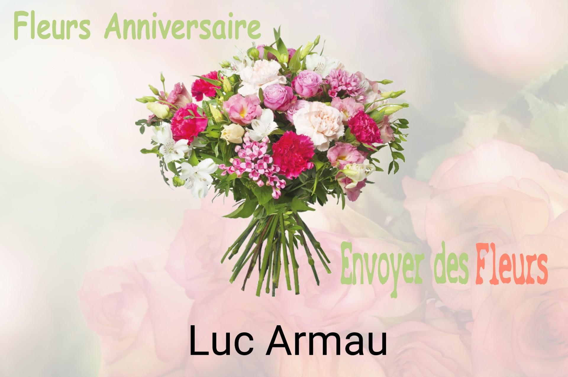 Bouquet de fleurs d’anniversaire livré à Luc-Armau