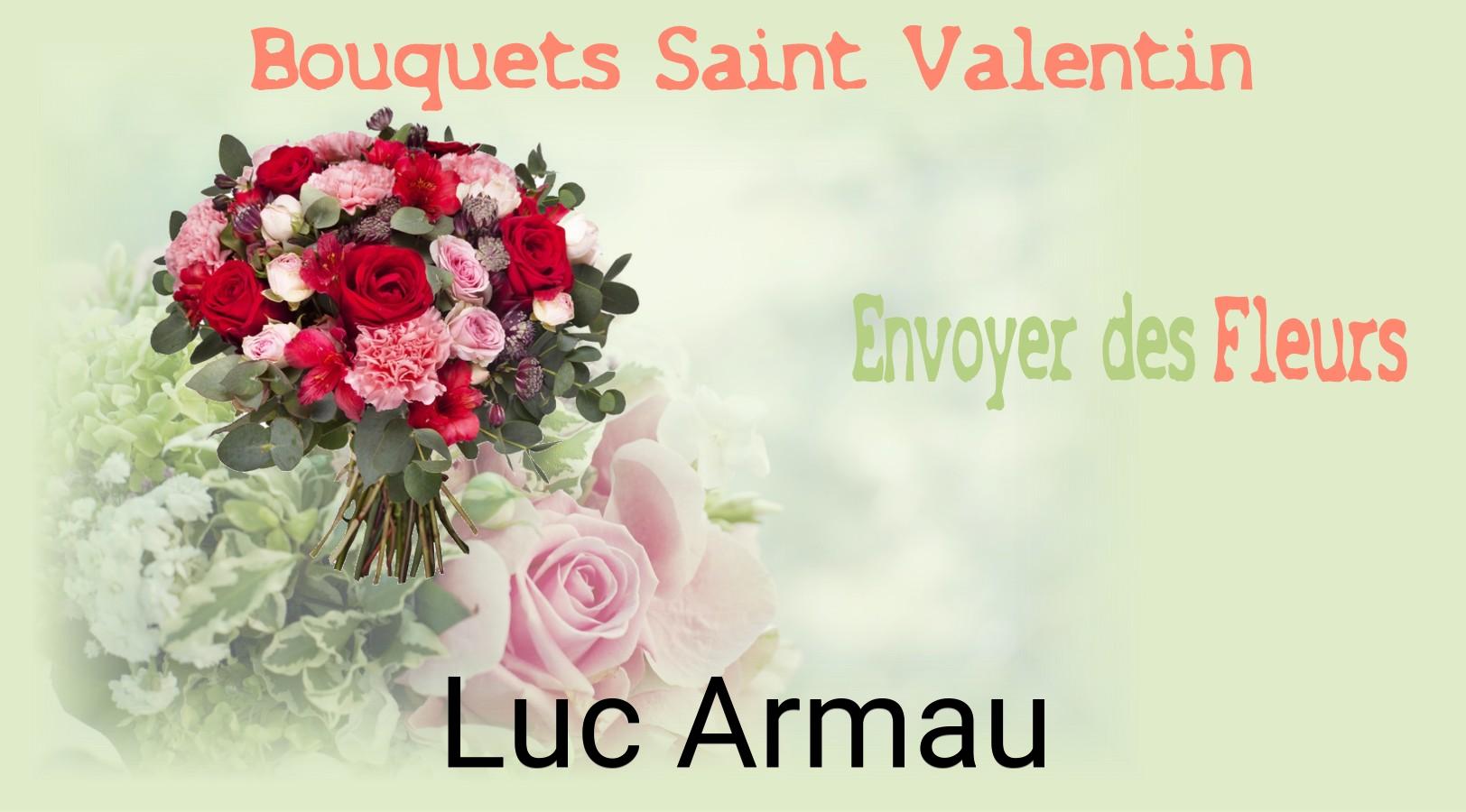 Roses de Saint-Valentin livrées à Luc-Armau